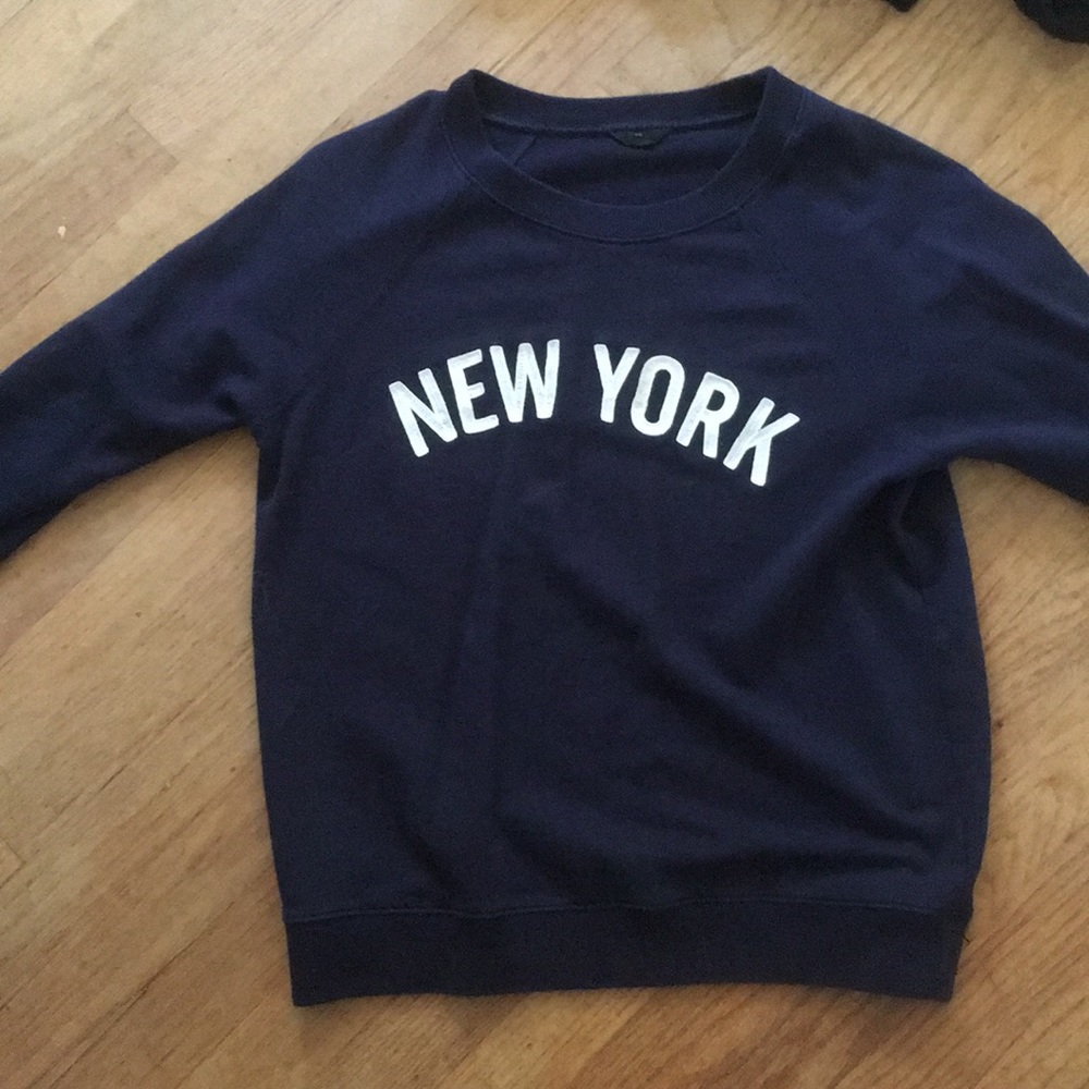 J Crew New York Crewneck